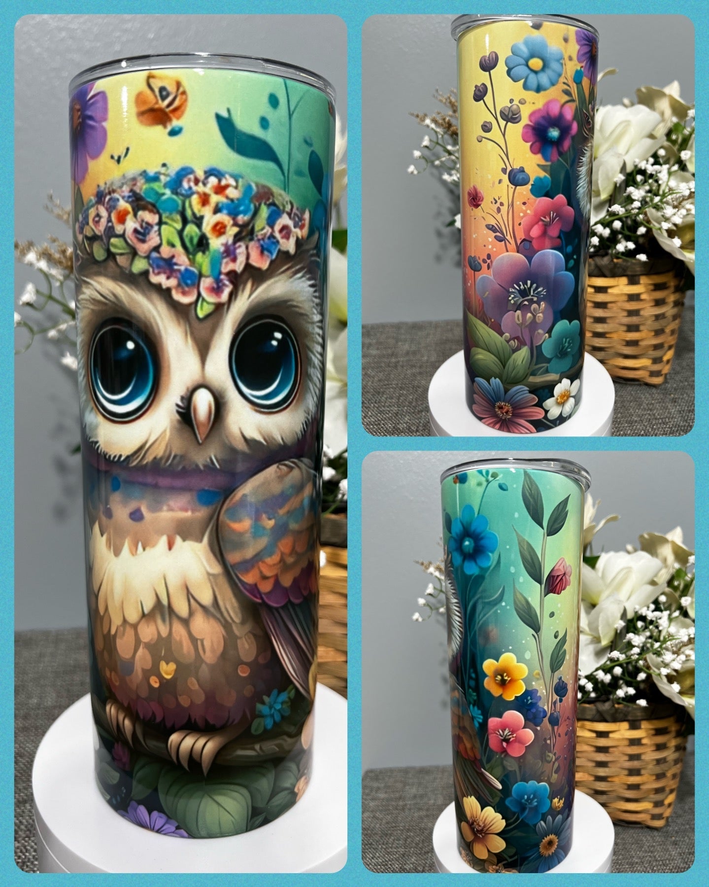 Floral Owl